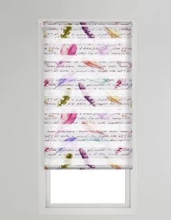 Store Jour/nuit Motif Plumes