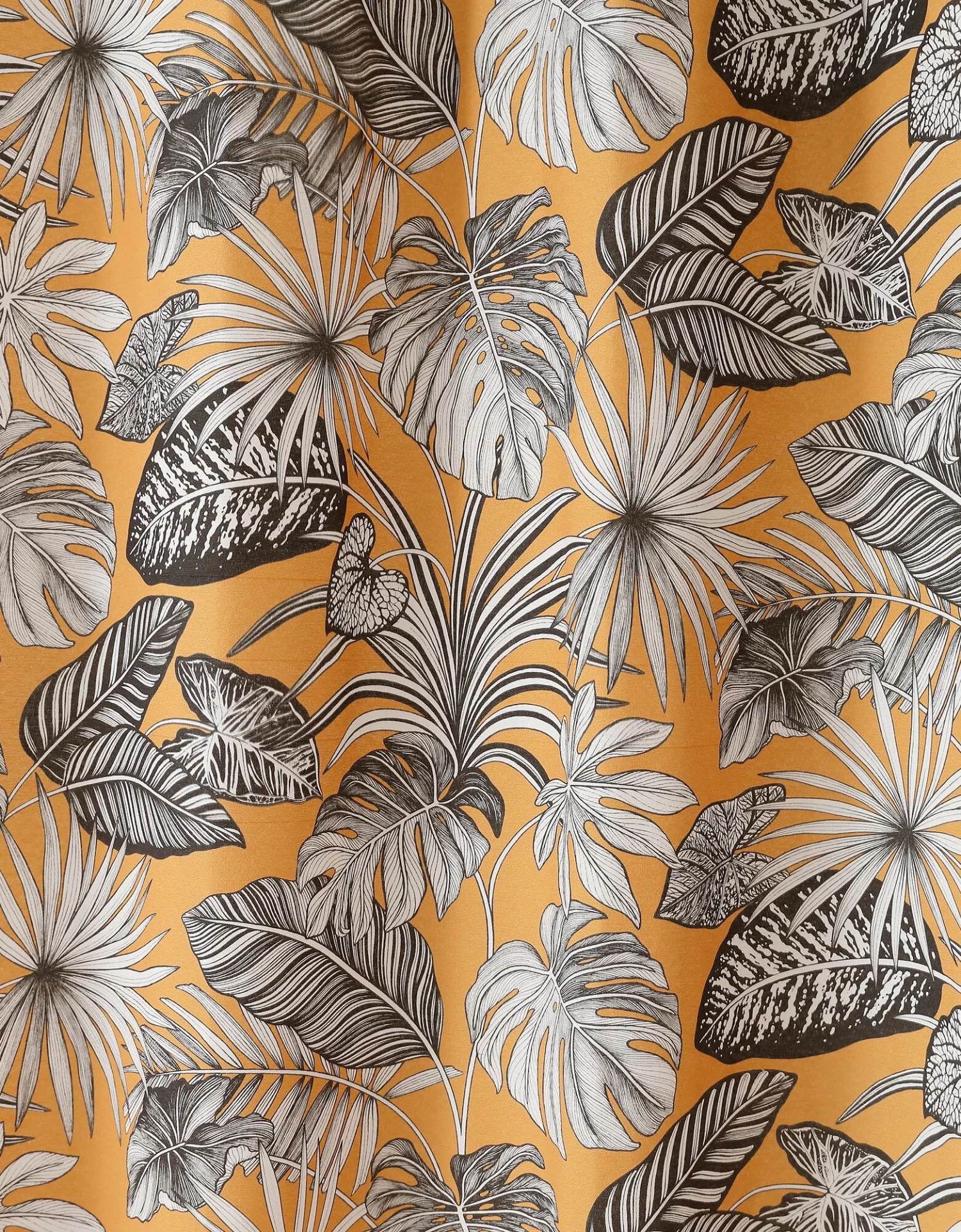 Rideau Oeillets Tamisant Imprimé Tropical – Image 5