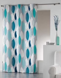 Rideau Imprimé Feuilles "feuilles"