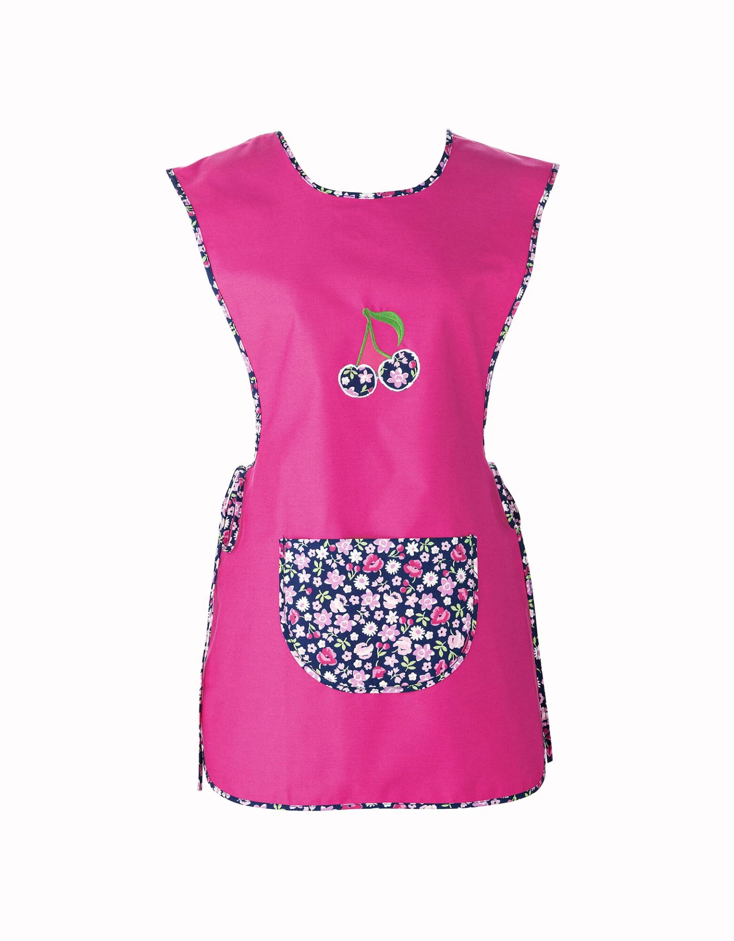 Tablier Cuisine 7/8ème Brodé Sans Manches