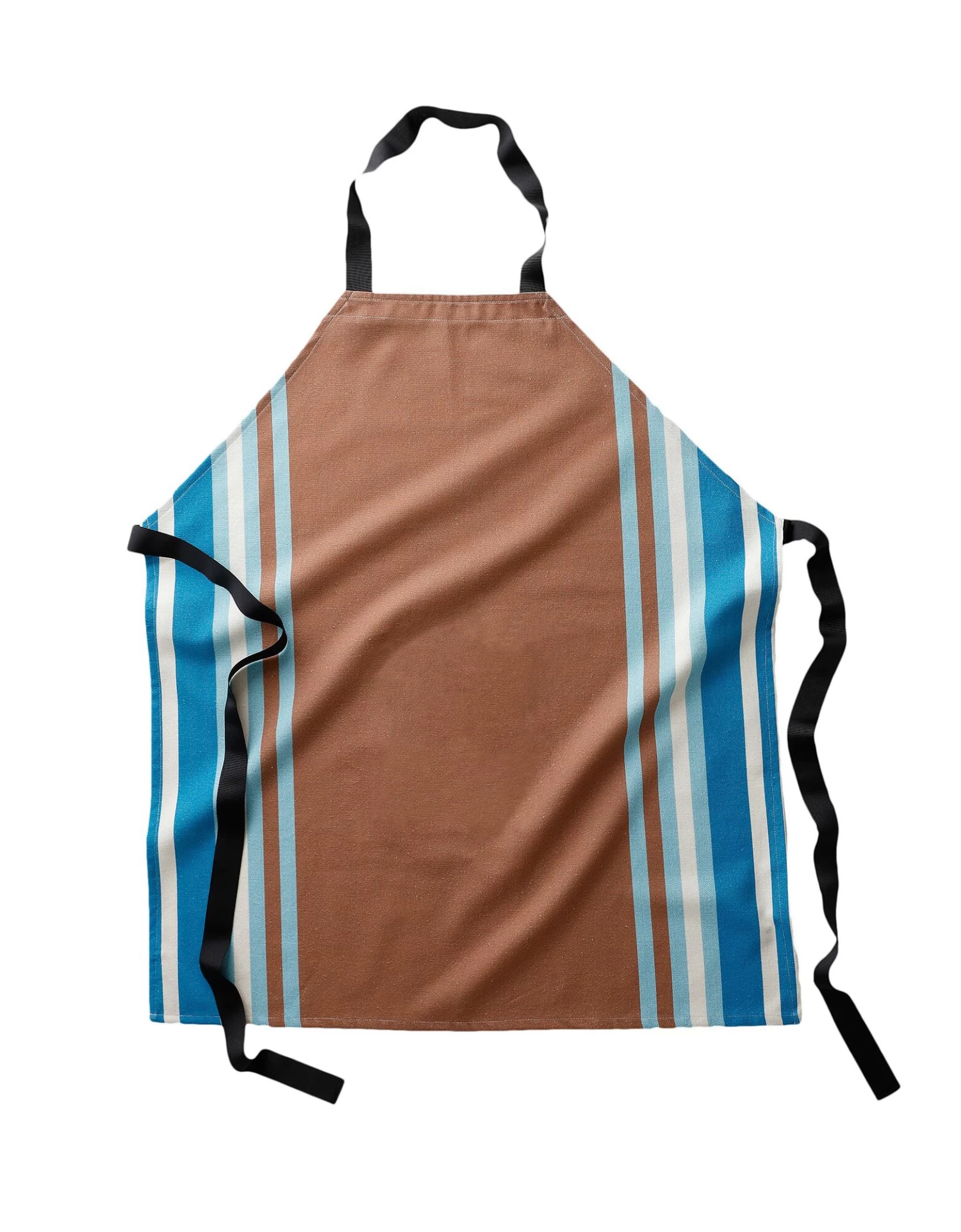 Tablier Fabriqué En France, Motif Rayé Havane - Coton Biologique(1) – Image 6